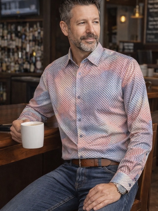 Robert Graham Other - Robert Graham Men’s Multicolor Patterned Button Down Shirt. 2XL Classic Fit